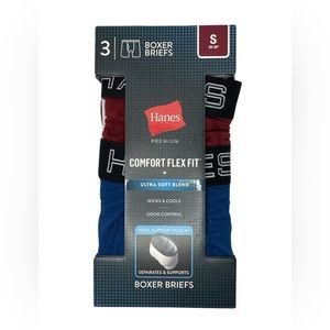 HANES - Men’s 3pk Support Pouch Boxer Briefs.